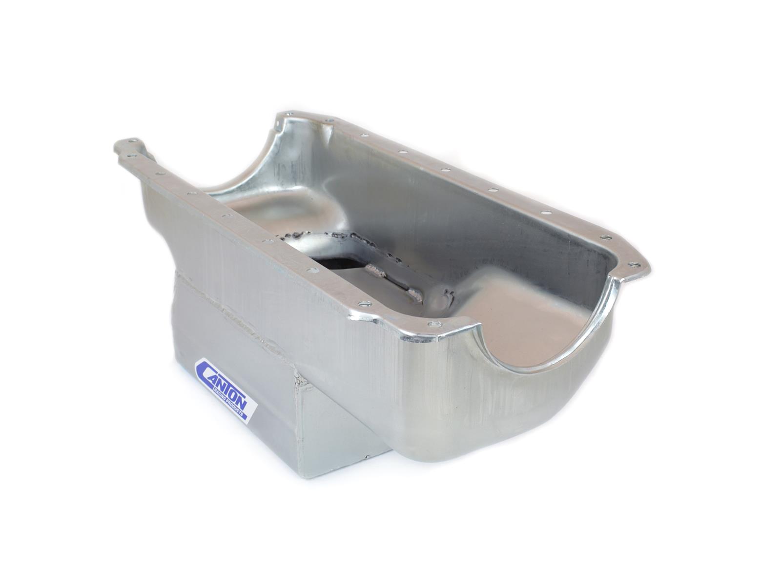 Canton Racing Street/Strip Wet Sump Oil Pans 15-910 Pan, Street Strip, Steel, 6 qt., Front Sump, Mopar, Small Block LA, 360, Each thumbnail 4
