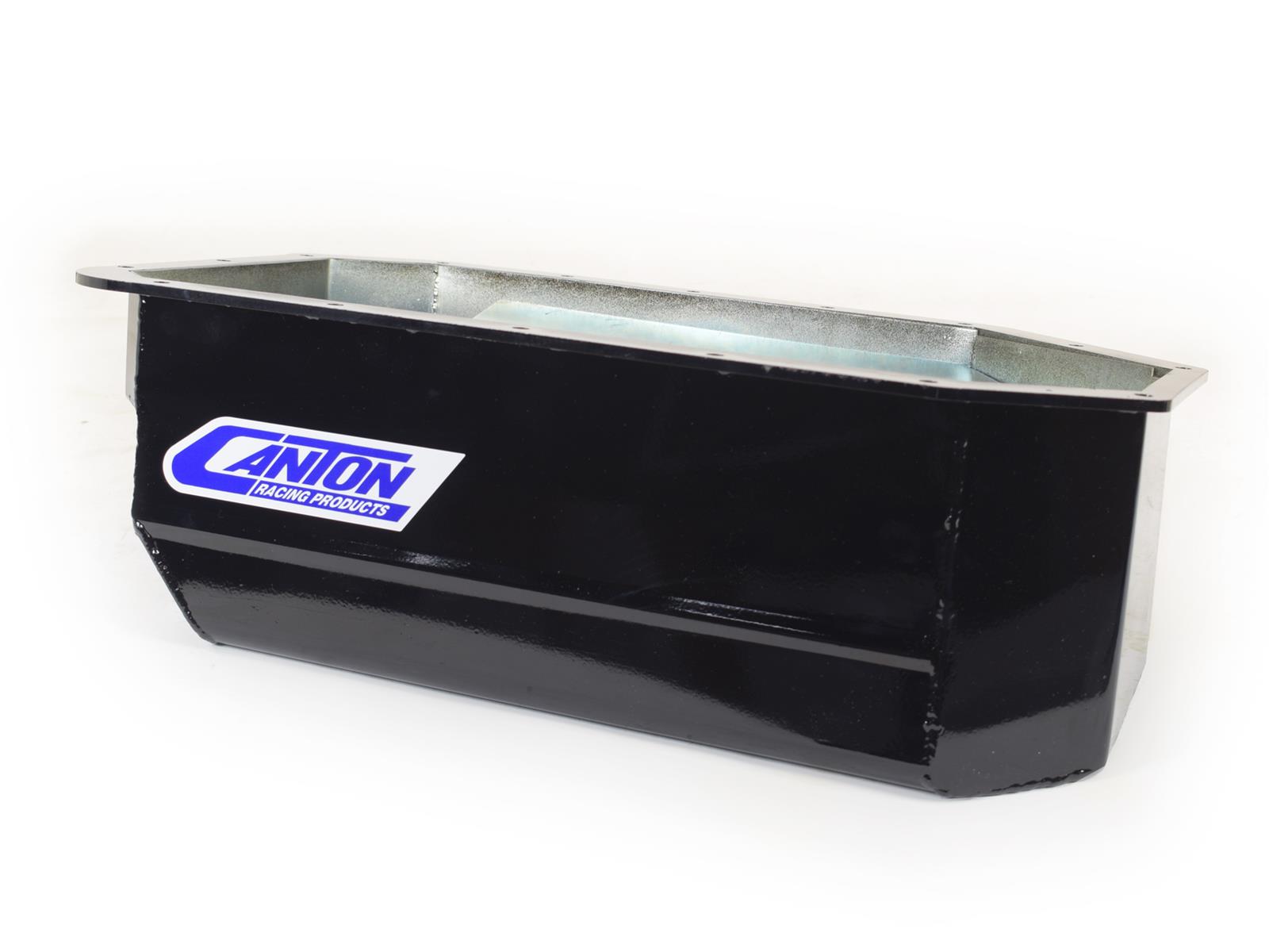 Canton Racing Drag Wet Sump Oil Pans 15-964BLK Pan, Steel, Black, 6.5 qt., Sump, Baffled, Windage Tray, Race, Road Race, Honda®, K Series, Each thumbnail 3