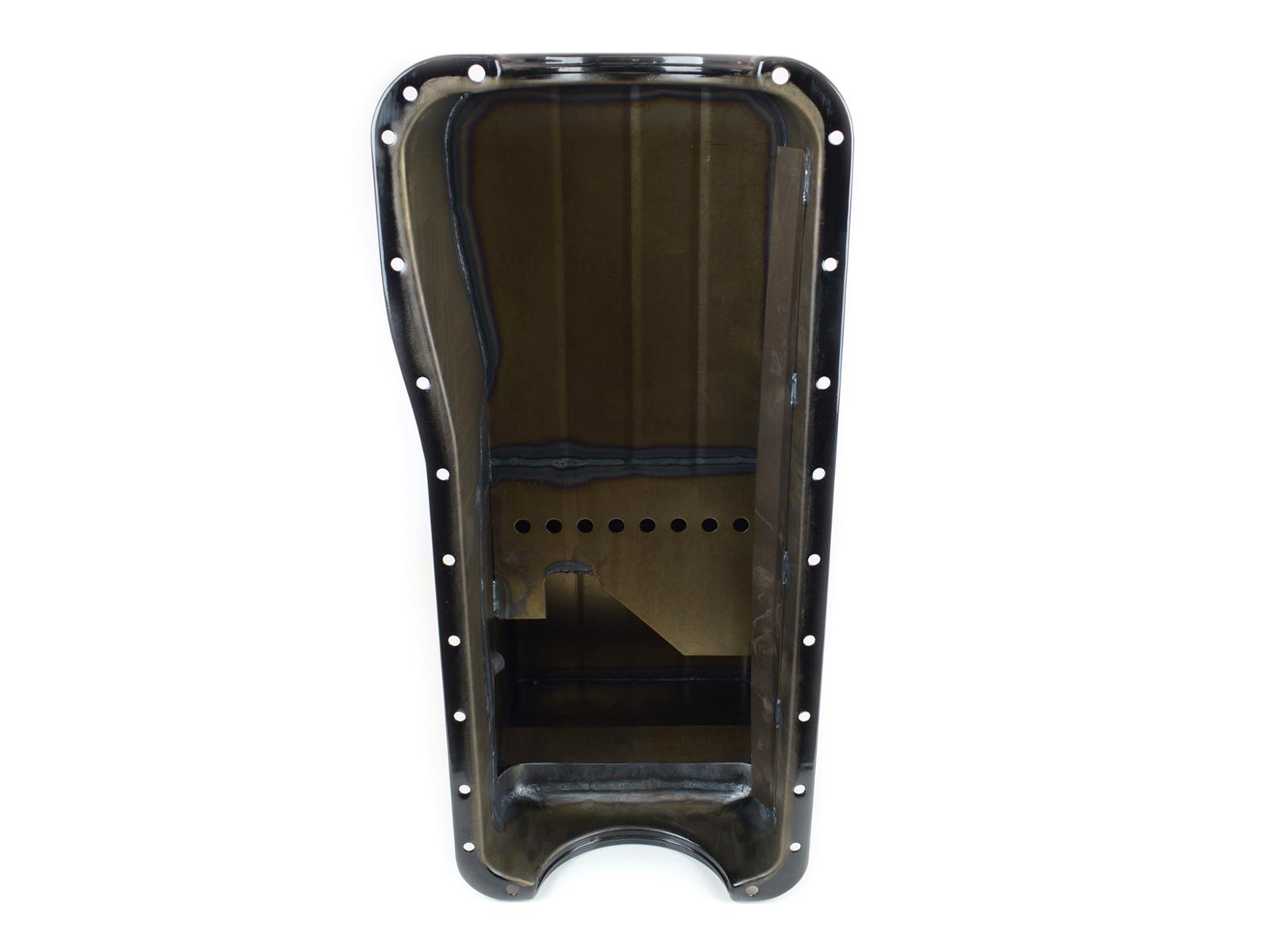 Canton Racing Truck Wet Sump Pans 16-774 Oil Pan, Off-Road, Steel, Black Powdercoated, 7 qt., Rear Sump, Ford, Big Block, Each thumbnail 4