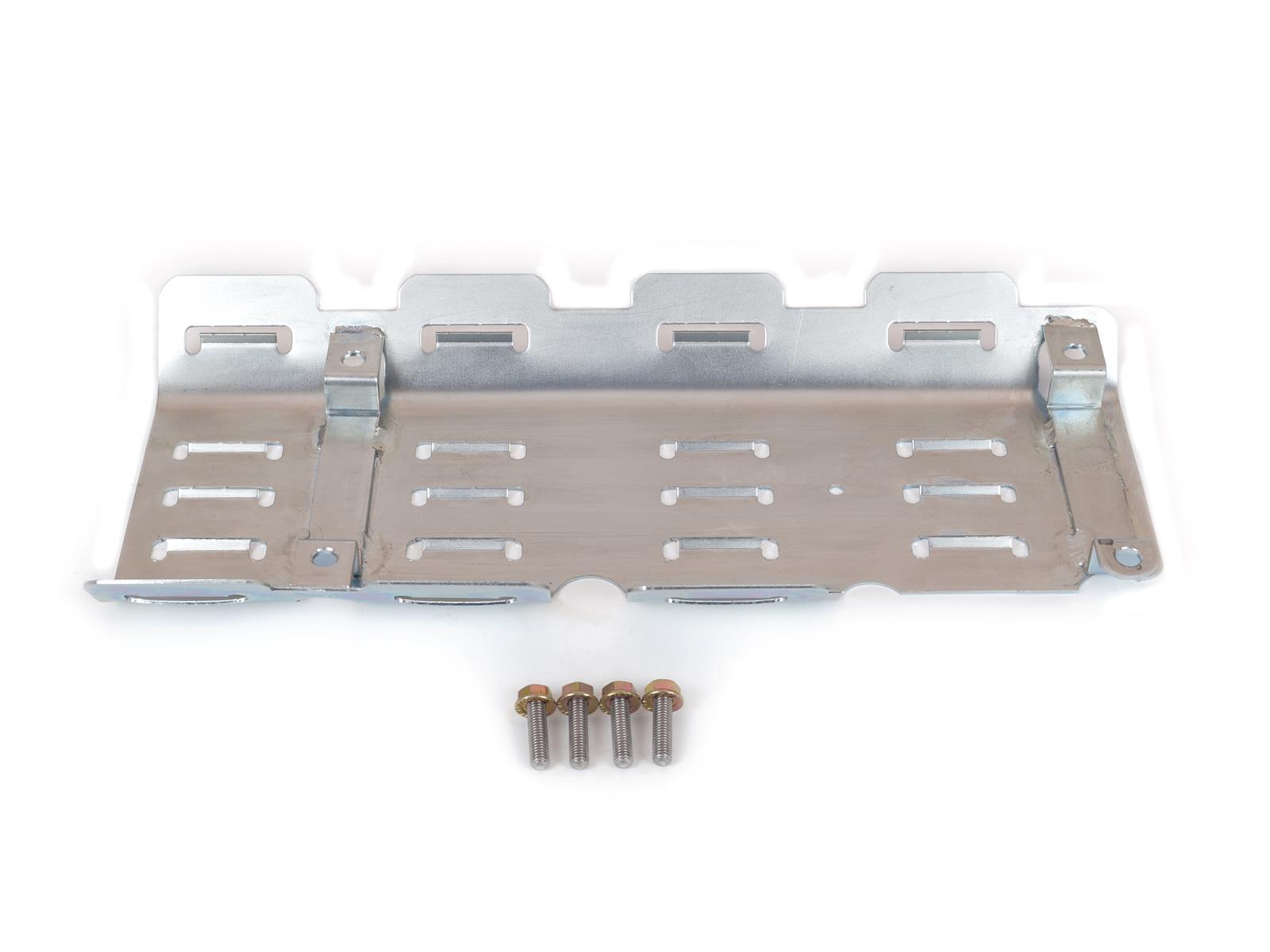 Canton Racing Windage Trays 20-902P Tray, Louvered, Steel, Clear Zinc Finish, Front Wet Sump, Chevrolet, Small Block LS, Each thumbnail 4