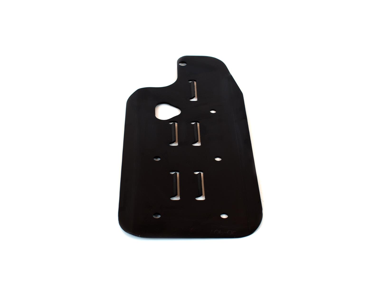 Canton Racing Windage Trays 20-907 Tray, Aluminum, Clear Zinc, Louvered, Chevy, Small Block, Each thumbnail 2