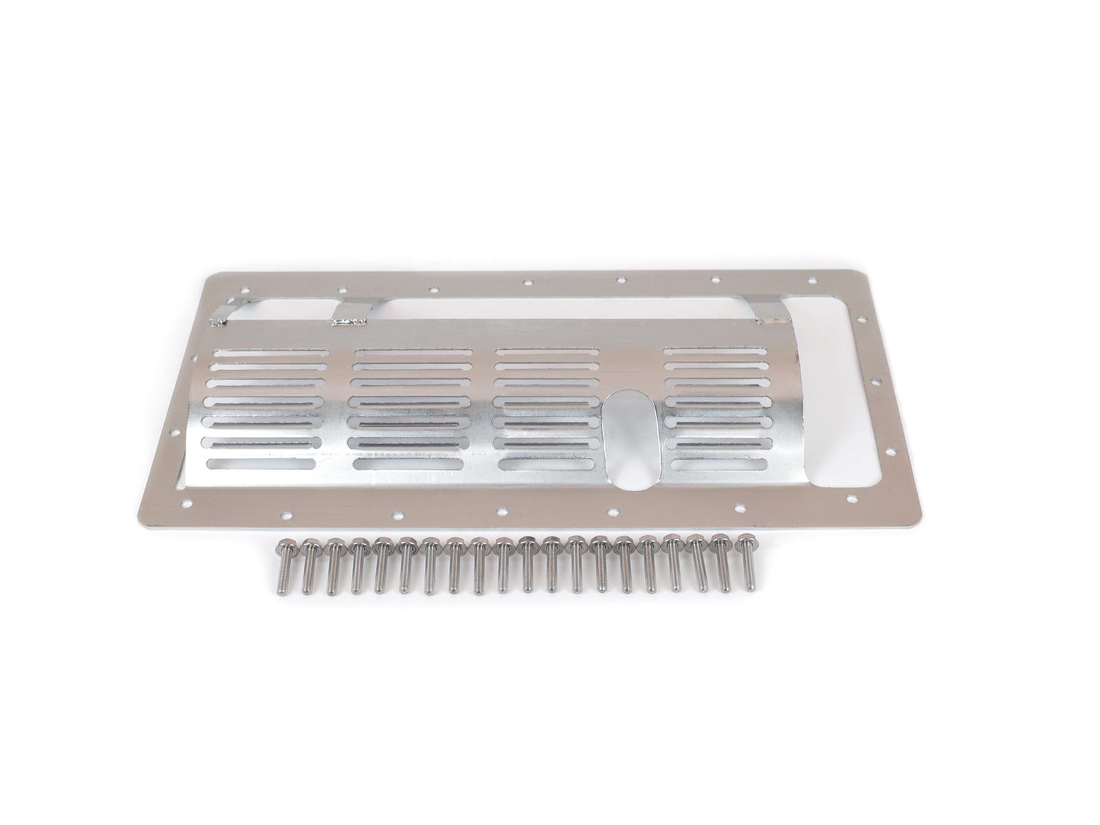 Canton Racing Windage Trays 20-912 Tray, Steel, Clear Zinc, Louvered, Driver Side, for use on Acura®, 1.8L, Each