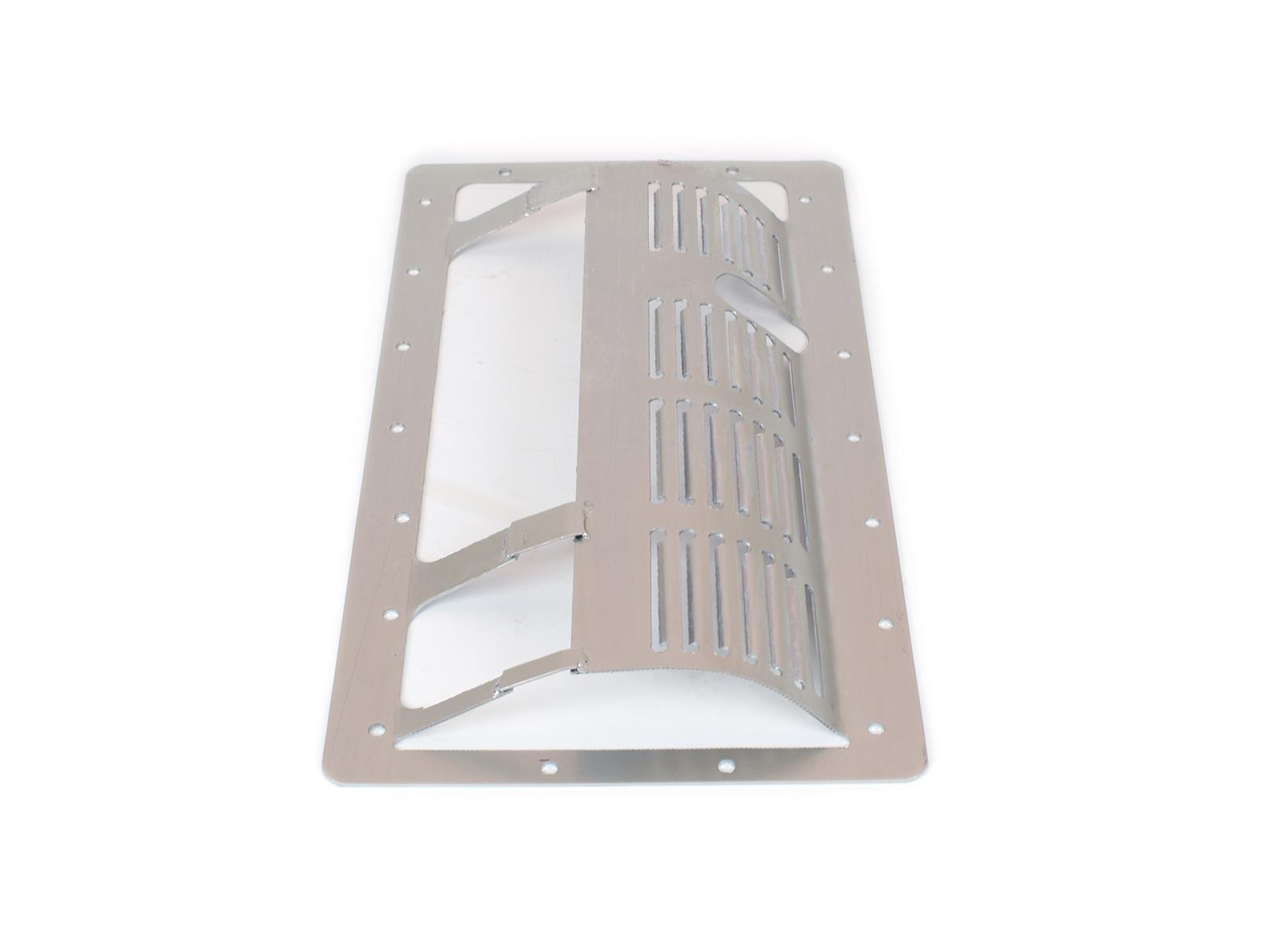 Canton Racing Windage Trays 20-912 Tray, Steel, Clear Zinc, Louvered, Driver Side, for use on Acura®, 1.8L, Each thumbnail 2