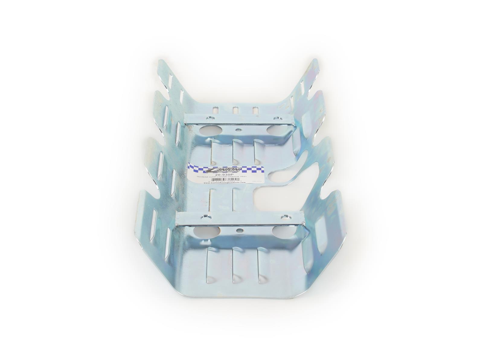 Canton Racing Windage Trays 20-930P Tray, Steel, Clear Zinc, Louvered, Rear Sump, Ford, Small Block, Each thumbnail 5