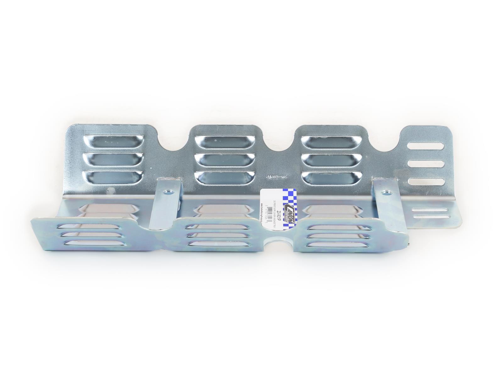Canton Racing Windage Trays 20-931P Tray, Steel, Clear Zinc, Louvered, Front Sump, Ford, Small Block, Each thumbnail 2