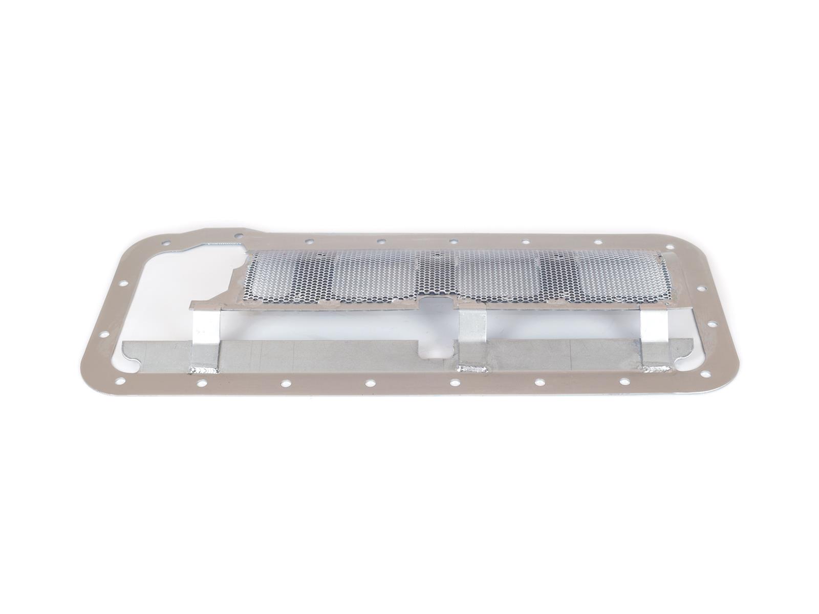 Canton Racing Windage Trays 20-938 Tray, Steel, Clear Zinc, Screened, Front Sump, Ford, Big Block, Each thumbnail 2
