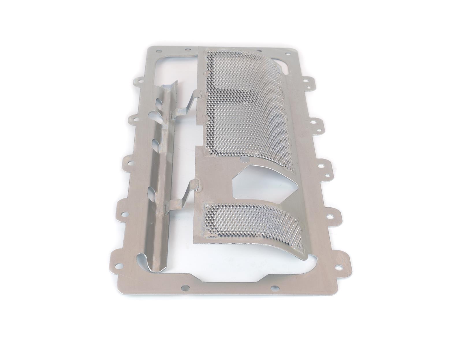 Canton Racing Windage Trays 20-939 Tray, Steel, Clear Zinc, Screened, Rear Sump, Ford, Modular, Each thumbnail 2