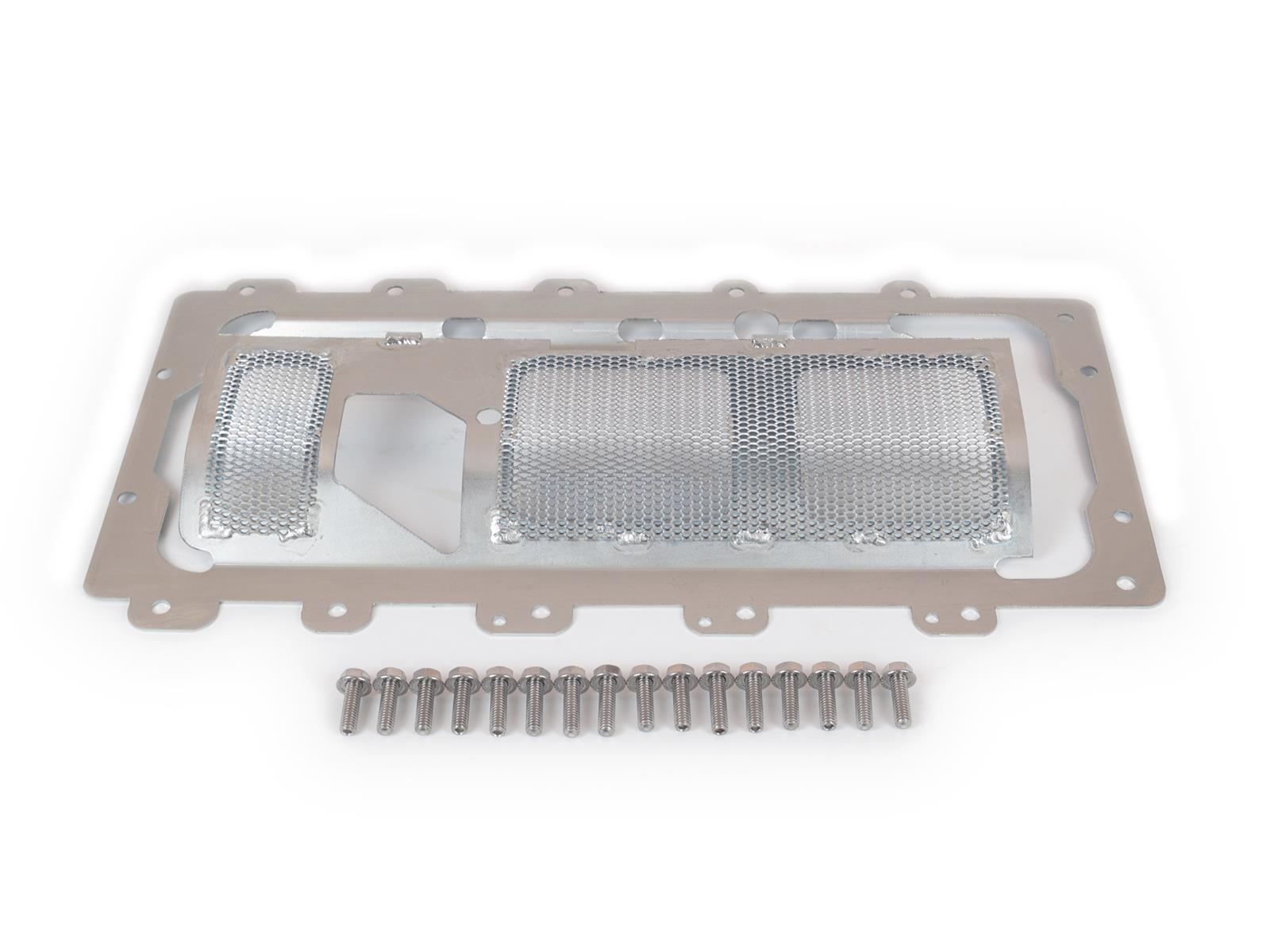 Canton Racing Windage Trays 20-939 Tray, Steel, Clear Zinc, Screened, Rear Sump, Ford, Modular, Each