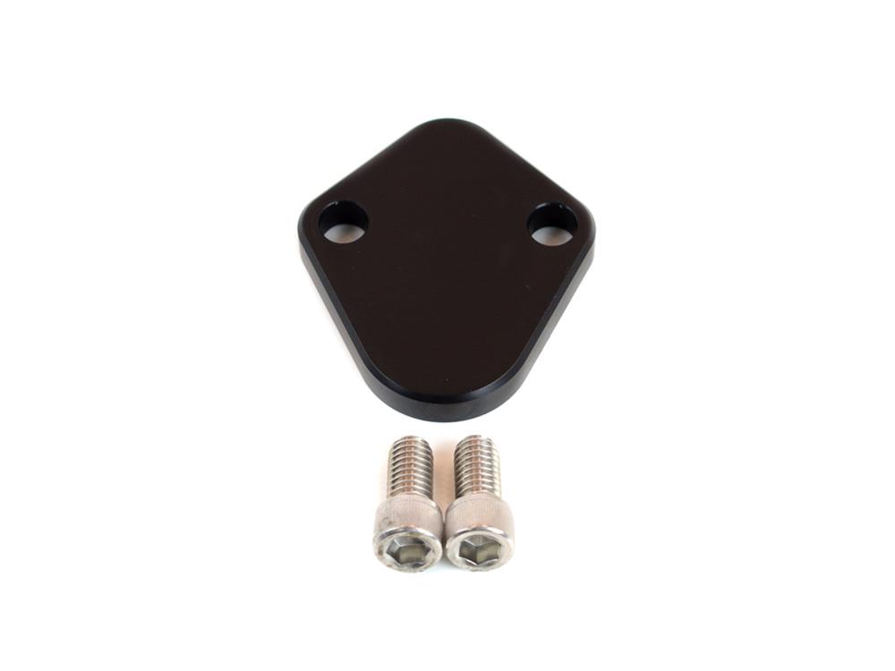 Canton Racing Billet Aluminum Mechanical Fuel Pump Block-Off Plates 21-954 Plate, Aluminum, Black, Chevy, Ford, Each