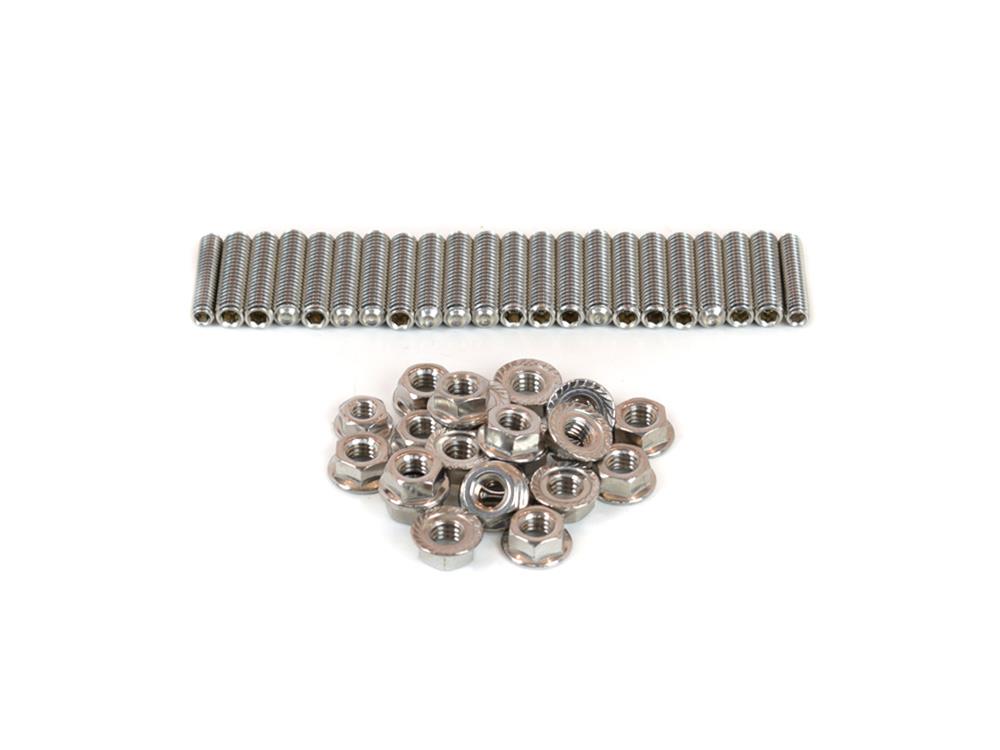 Canton Racing Oil Pan Stud Kits 22-310 Fasteners, Stud, Hex, Stainless Steel, Natural, Chevy, Big Block, Kit