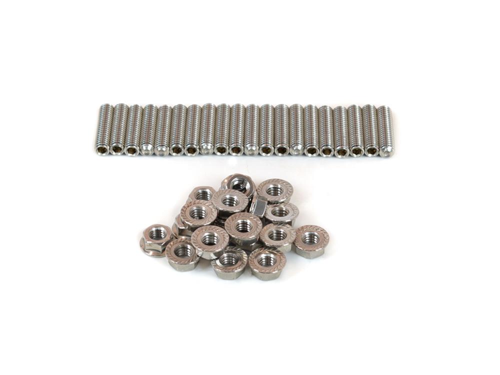 Canton Racing Oil Pan Stud Kits 22-362 Fasteners, Stud, Allen, Stainless Steel, Natural, Ford, Big Block, Kit