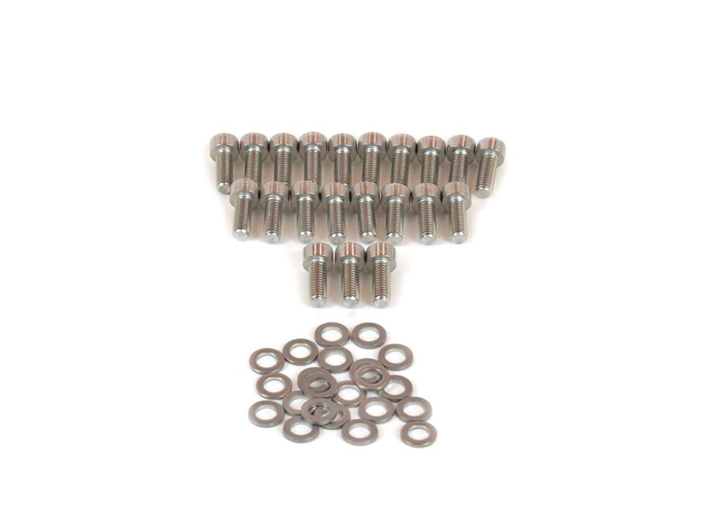 Canton Racing Oil Pan Bolt Kits 22-370 Fasteners, Bolts, Allen, Steel, Black Oxide, for use on Honda®, Set