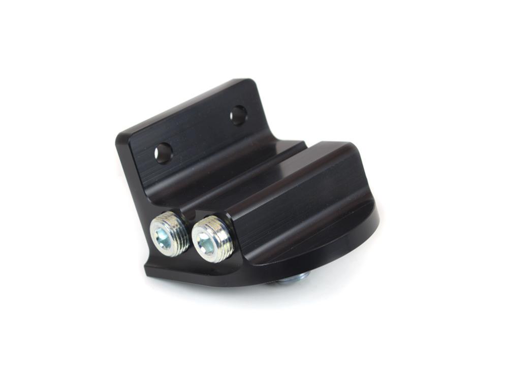 Canton Racing Remote Oil Filter Mounts 22-622 Mount, Remote, Single Bracket Style, Billet Aluminum, Black Anodized, 1/2 in. NPT Female Threads thumbnail 2