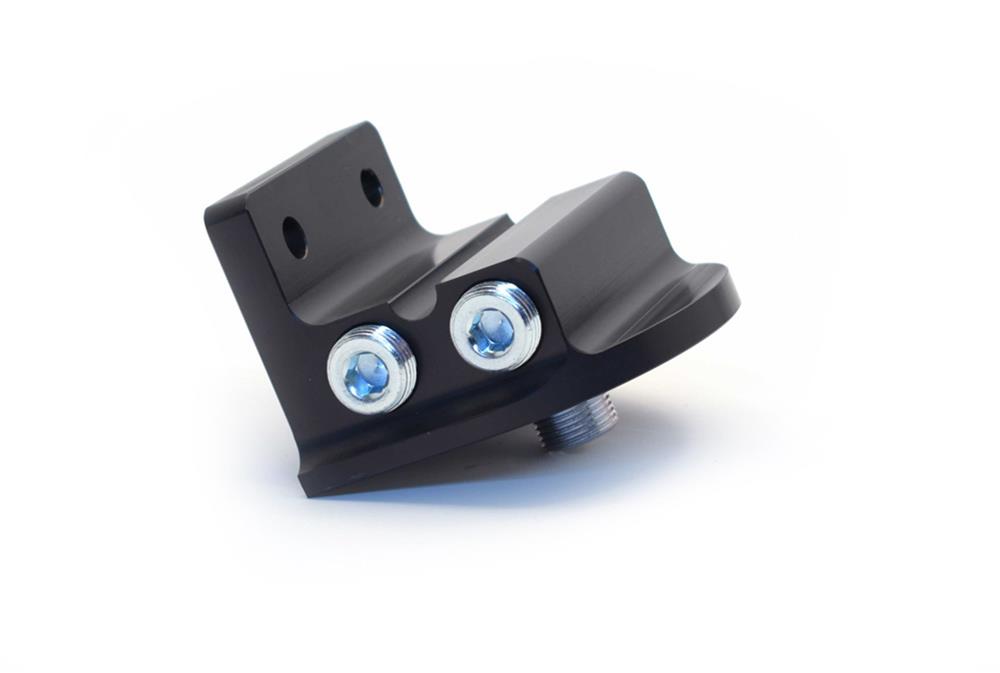 Canton Racing Remote Oil Filter Mounts 22-625 Adapter, Filter, Bolt-On, Aluminum, Black, 3/4-16 in. Thread, Dual 1/2 in. NPT Inlet/Outlet, Each thumbnail 2