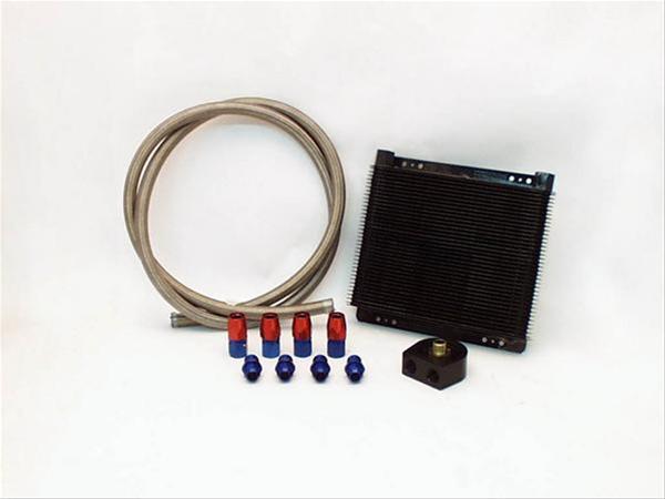 Canton Racing Oil Cooler Kits 22-729 Engine Cooler; Kit; Incl. 8 in. x 11in. x 1.5 in. 20500 BTU Cooler/Mounting Hardware/Sandwi thumbnail 3