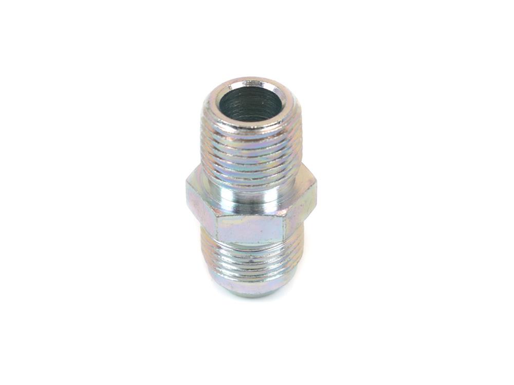 Canton Racing NPT to AN Adapter Fittings 23-245 Fitting, Adapter, NPT, Straight, Steel, Natural, -10 AN, 1/2 in. NPT, Each thumbnail 2