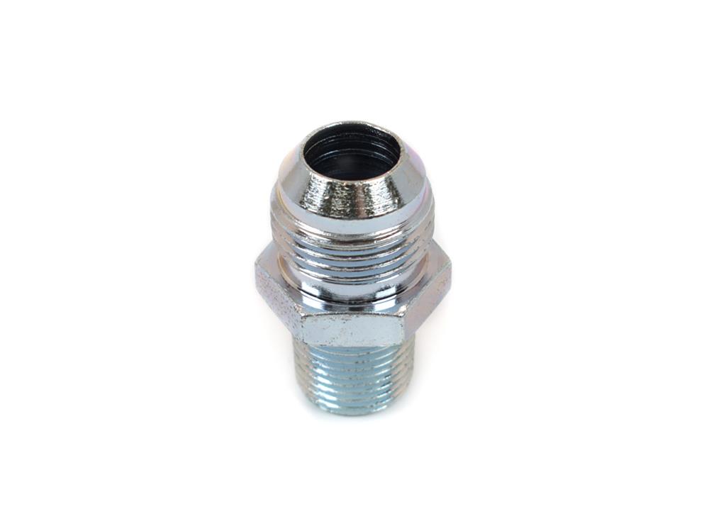Canton Racing NPT to AN Adapter Fittings 23-246 Fitting, Adapter, NPT, Straight, Steel, Natural, -12 AN, 1/2 in. NPT, Each