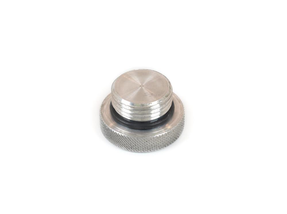 Canton Racing Plugs 23-460N Fitting, Plug, -12 AN O-Ring Male, Straight, Aluminum, Natural, Each