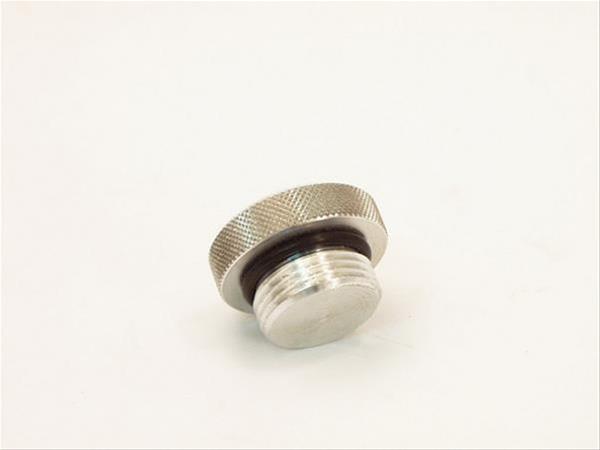 Canton Racing Plugs 23-460N Fitting, Plug, -12 AN O-Ring Male, Straight, Aluminum, Natural, Each thumbnail 2