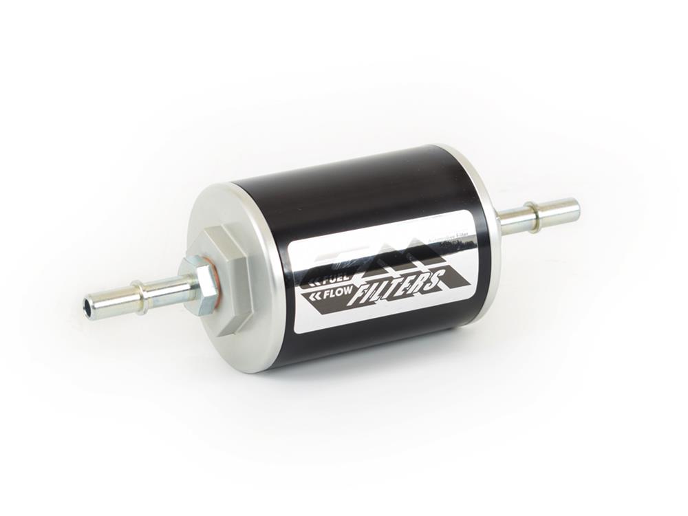 Canton Racing CM 1 Micron Fuel Filter with Stock Inlet Size 25-902 Filter, Inline, Aluminum, Red, Micron, Ford, Each thumbnail 2
