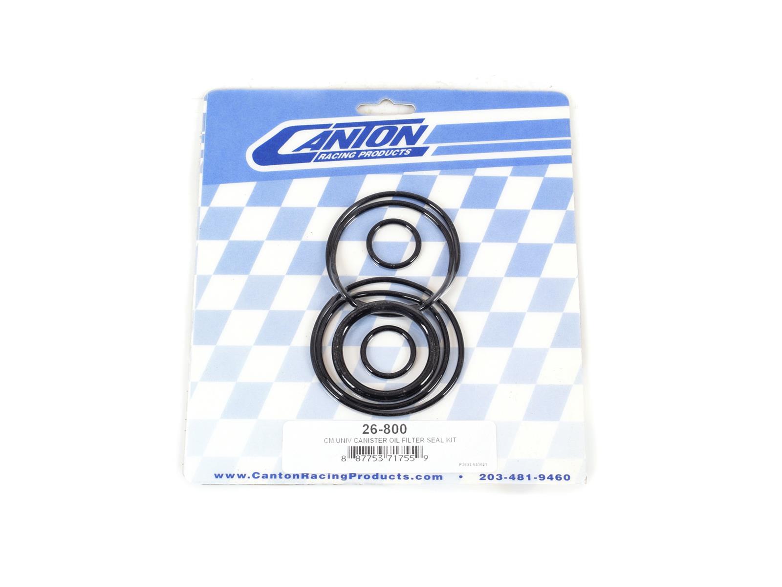 Canton Racing Products 26800 Canton Racing Oil Filter Seal Kits