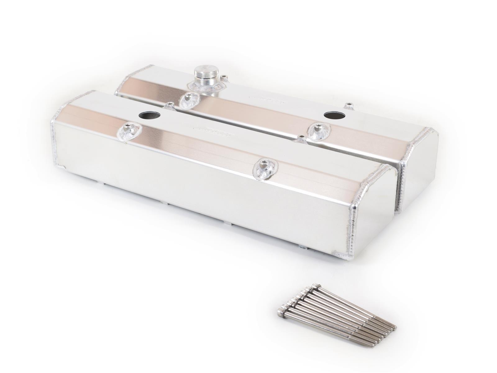 Canton 65-201 Fabricated Aluminum Valve Covers SBC Canton 65-201 Fabricated Aluminum Valve Covers SBC