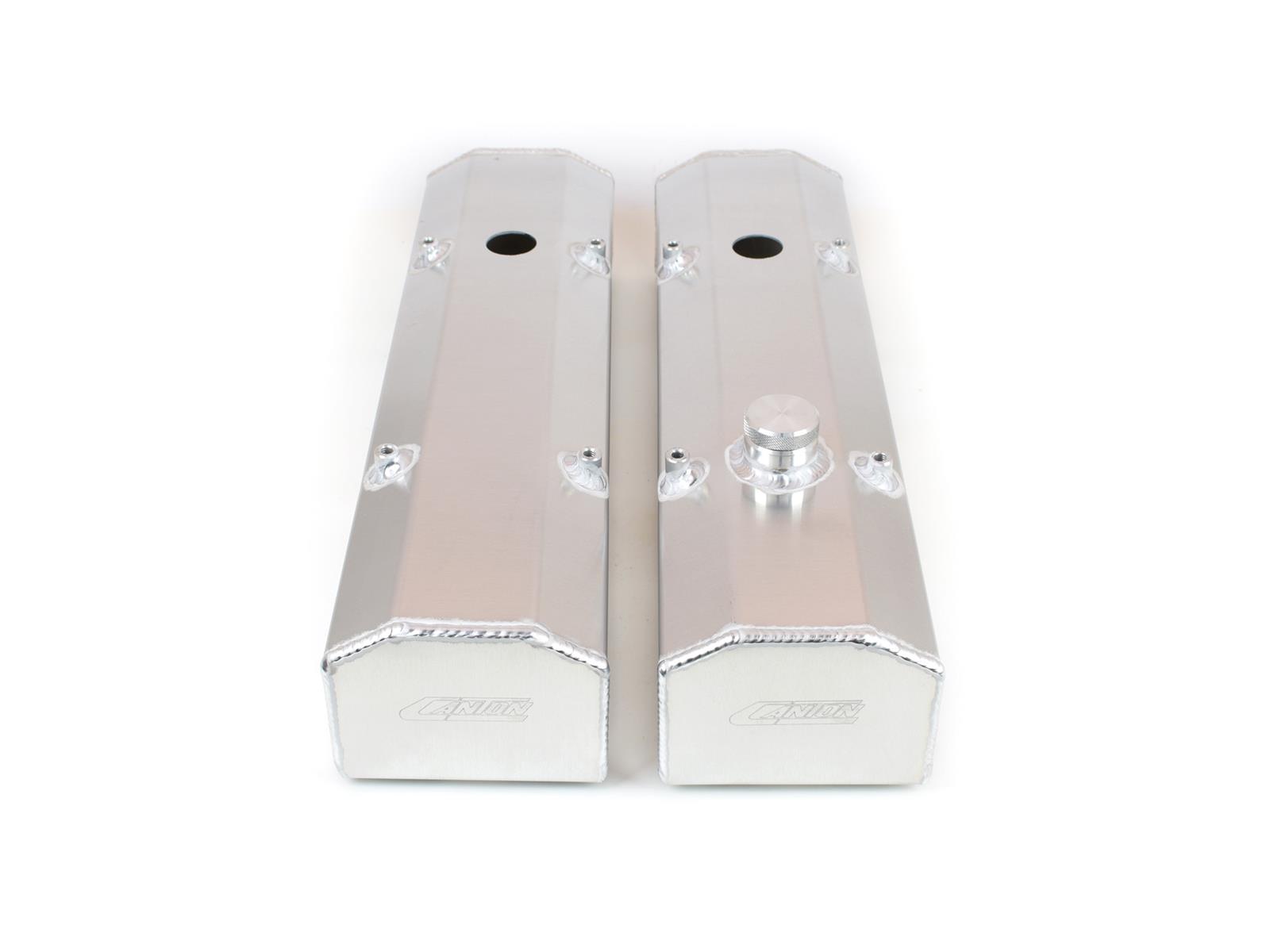 Canton 65-201 Fabricated Aluminum Valve Covers SBC Canton 65-201 Fabricated Aluminum Valve Covers SBC