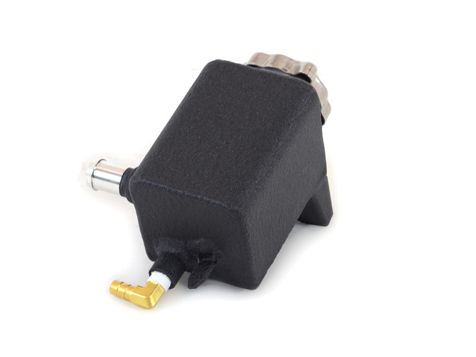 Canton Racing Products Power Steering Reservoirs 77-236BLK Aluminum Tank For Ford Mustang 05-10 Black