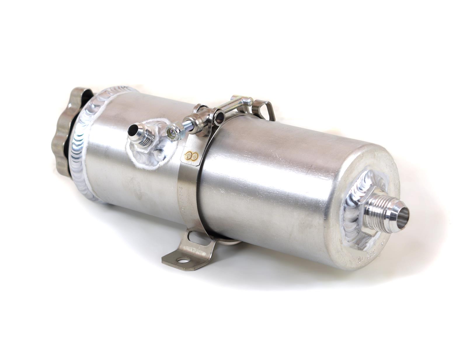Canton Racing Universal Power Steering Tanks 77-253 Reservoir, Aluminum, Natural, Universal, Each thumbnail 9