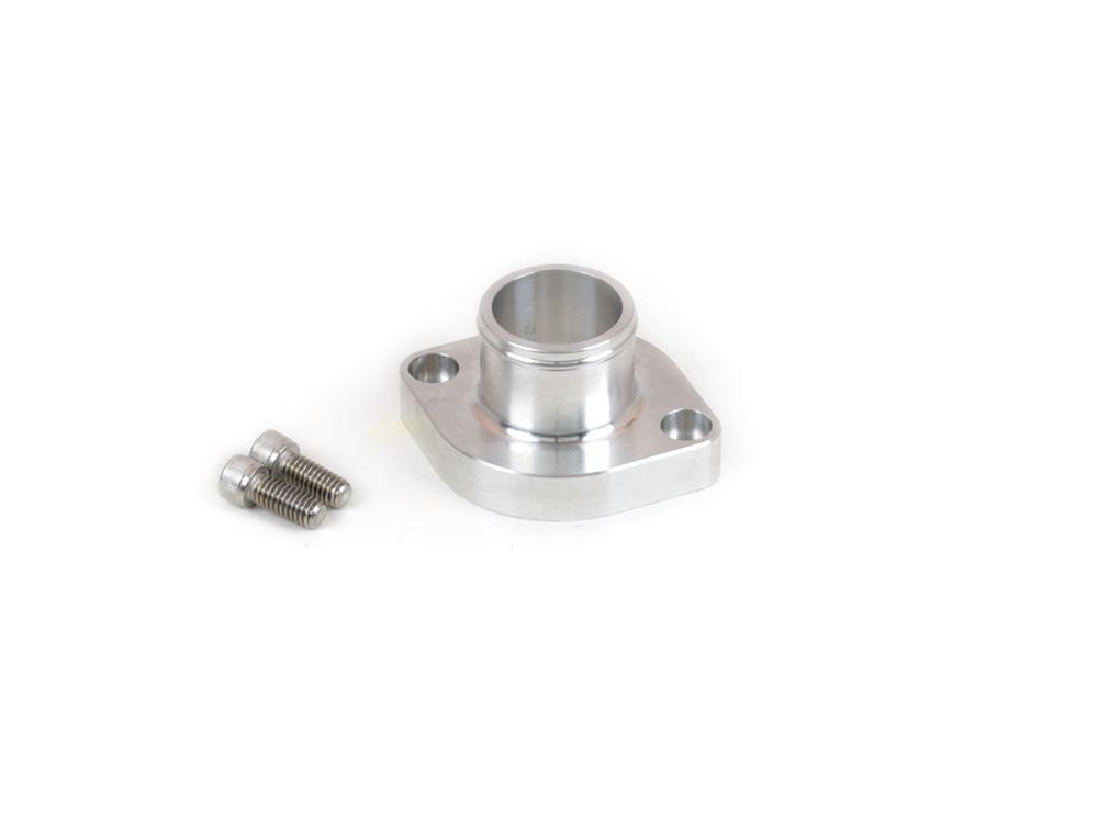 Canton Racing Billet Aluminum Water Necks 80-027 Neck, Aluminum, Natural, Straight Up, 1.50 in. Hose, Ford, Big Block 385 Series, Cleveland, Kit