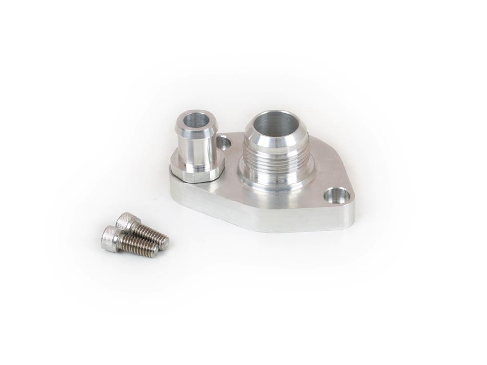 Canton Racing Billet Aluminum Water Necks 80-036 Neck, Aluminum, Polished, Straight Up, Ford, Each