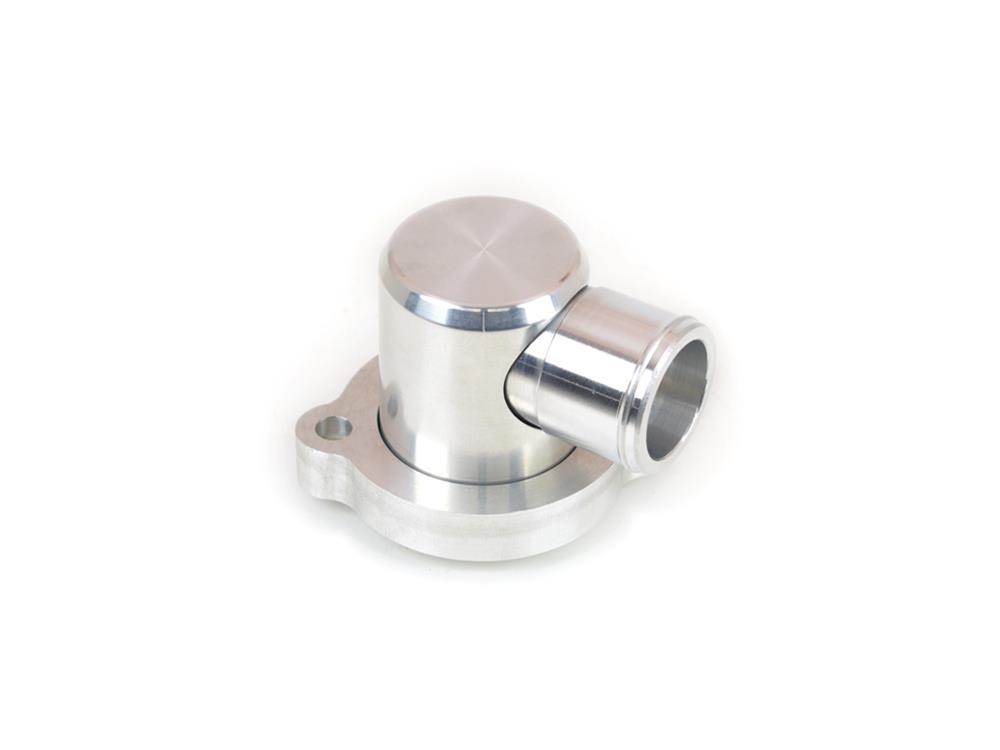 Canton Racing Billet Aluminum Water Necks 80-059 THERMOSTAT HOUSING 4.6/5.4 FORD 90 DEG WATER NECK 1.5 IN HOSE - 2001 AND UP thumbnail 2