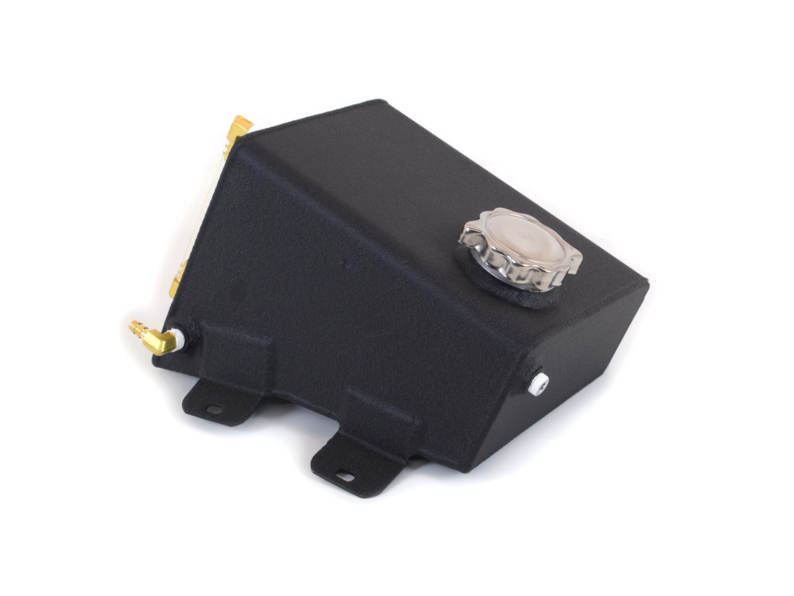 Canton Racing Coolant Expansion and Recovery Tanks 80-218BLK ALUMINUM EXPANSION TANK FOR 78-88 GM G BODY thumbnail 2