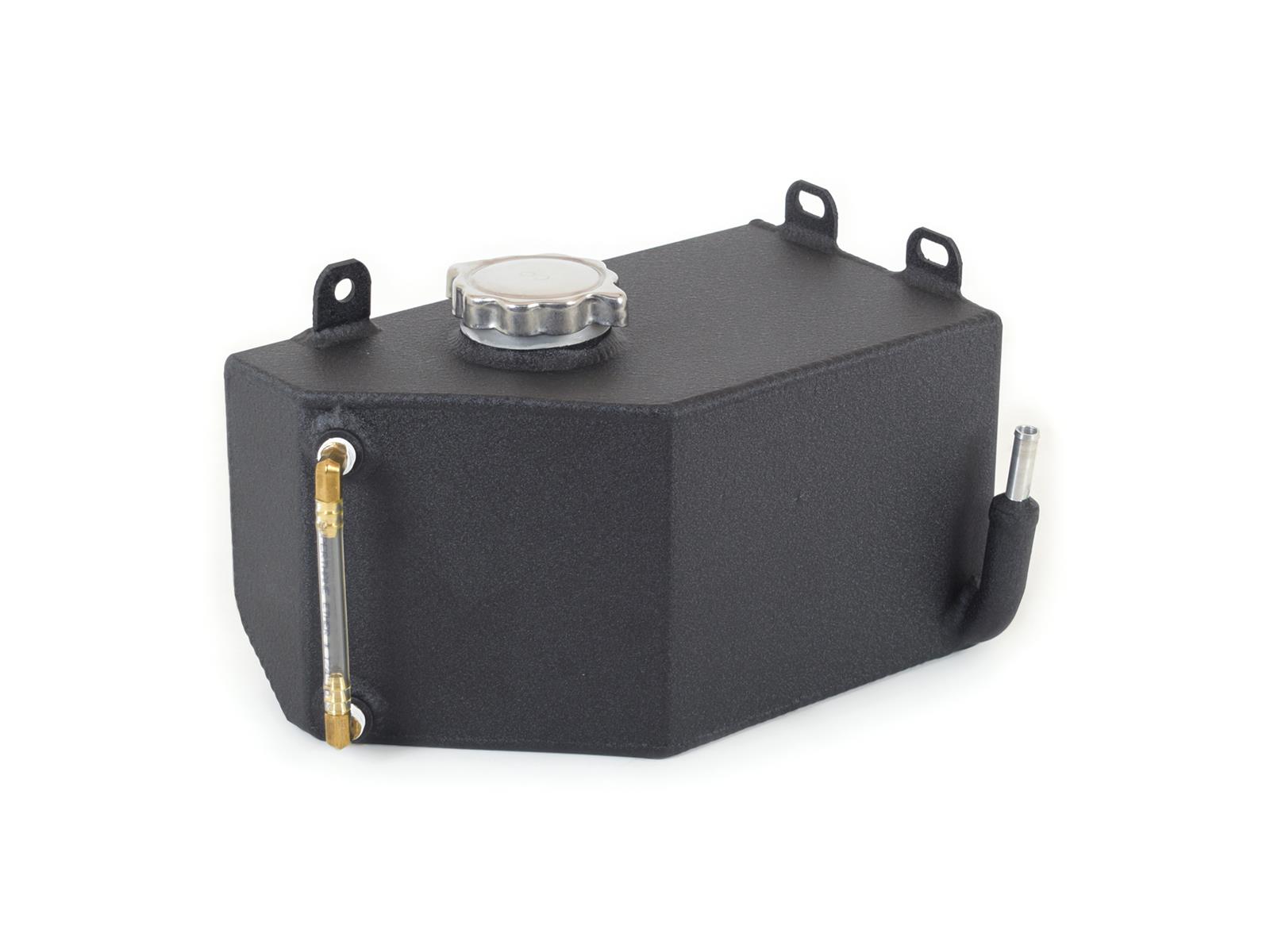 Canton Racing Coolant Expansion and Recovery Tanks for 1985-1996 CORVETTE - 80-224BLK ALUMINUM EXPANSION TANK FOR 84-96