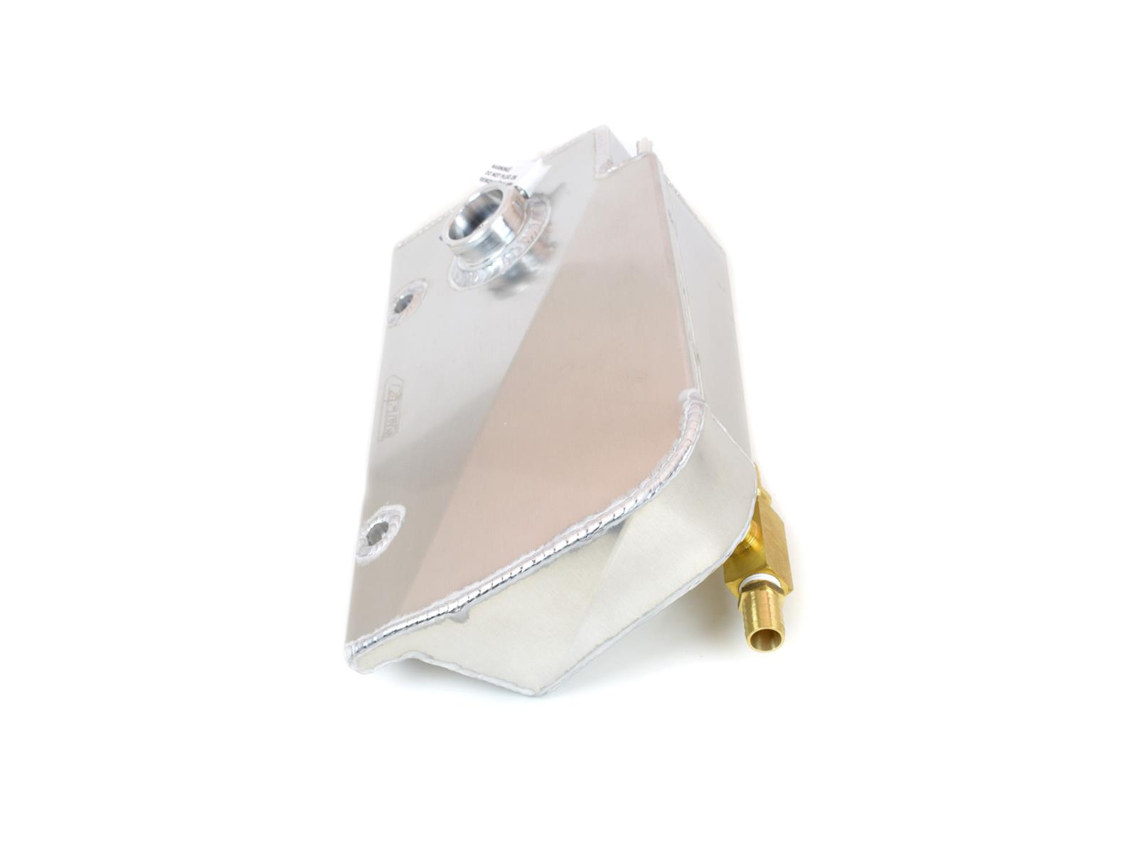 Canton Racing Coolant Expansion and Recovery Tanks for 1997-2004 CORVETTE - 80-225 Overflow Tank, Rectangular, Aluminum, Natural, 5/16 in. Hose Barb Inlet, Chevy, Kit thumbnail 4