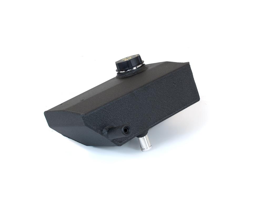 Canton Racing Coolant Expansion and Recovery Tanks for 2015-2019 CORVETTE - 80-227BLK Overflow Tank, Unique, Aluminum, Black Wrinkle Powdercoated, Chevrolet, Each thumbnail 2