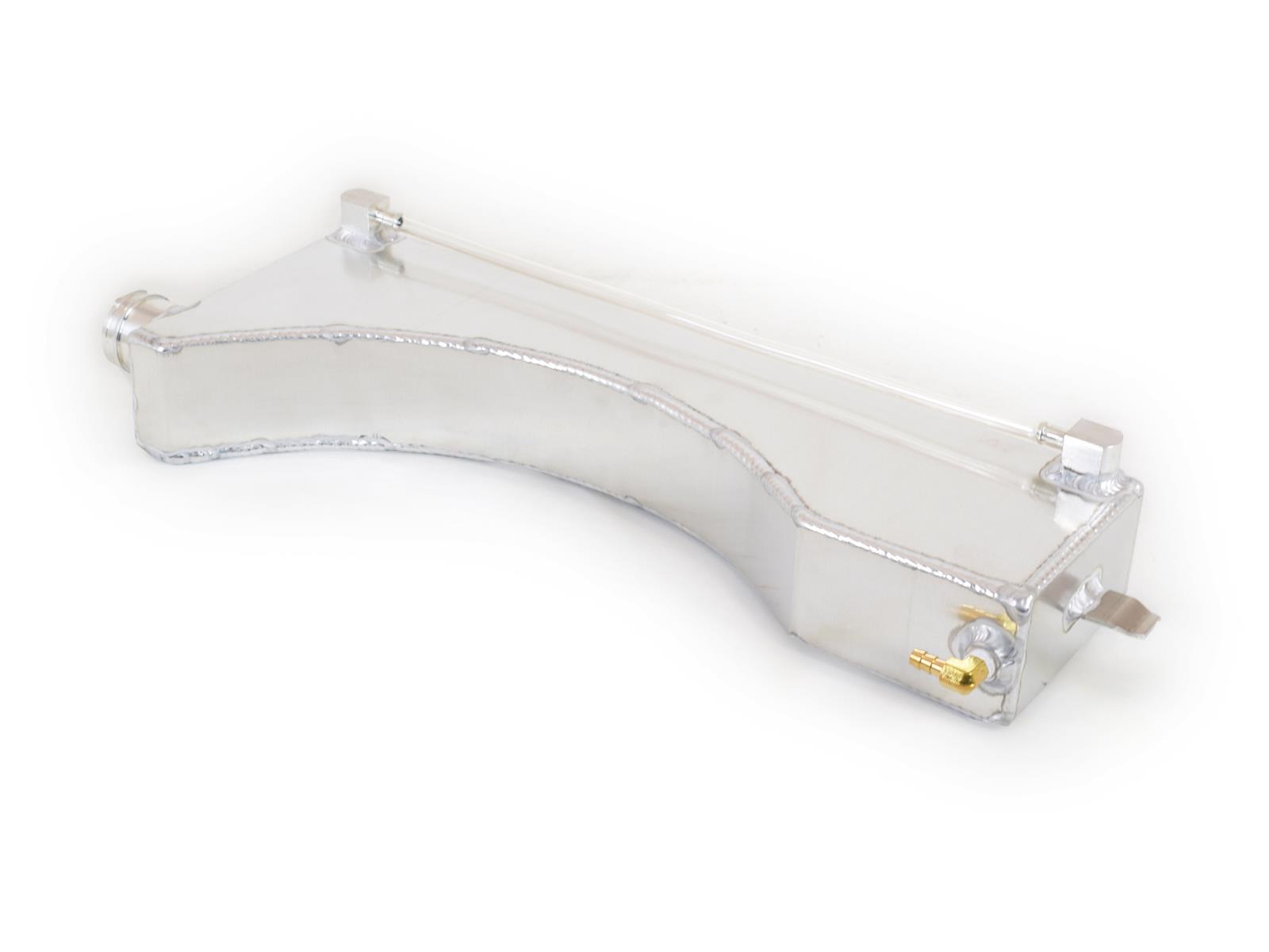 Canton Racing Coolant Expansion and Recovery Tanks for 1994-1995 MUSTANG - 80-231 Overflow Tank, Rectangular, Aluminum, Natural, 5/16 in. Hose Barb Inlet, Ford, Kit thumbnail 2