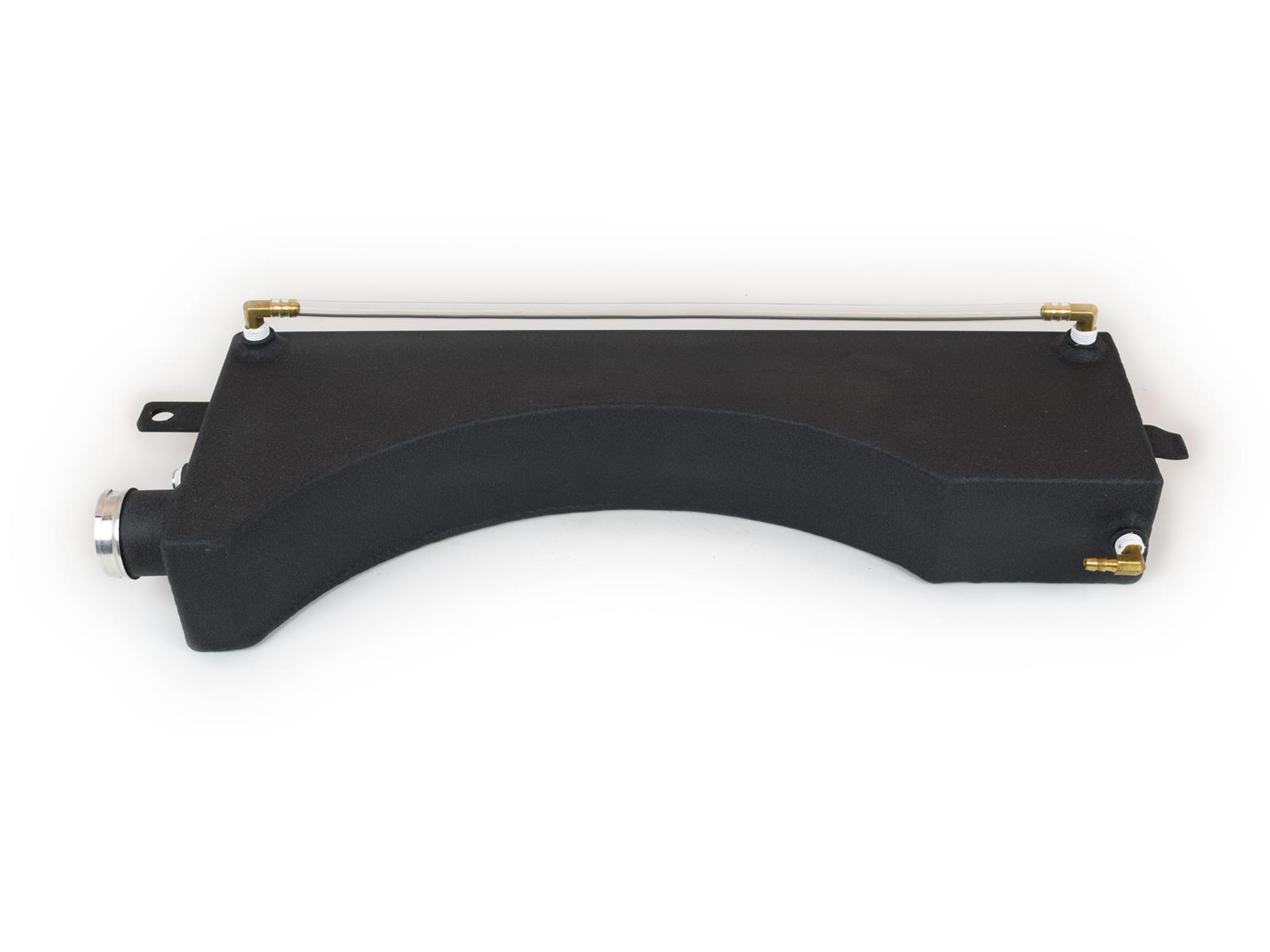 Canton Racing Coolant Expansion and Recovery Tanks for 1994-1995 MUSTANG - 80-231BLK Overflow Tanks, Rectangular, Aluminum, Black, 0.313 in. Hose Barb Inlet, Ford, Kit