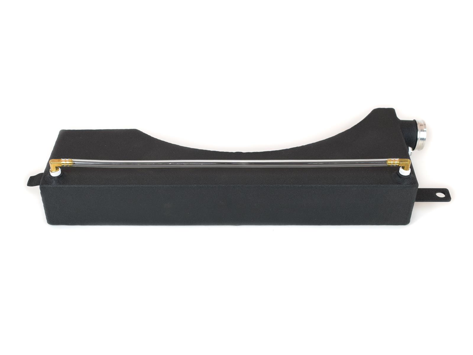 Canton Racing Coolant Expansion and Recovery Tanks for 1994-1995 MUSTANG - 80-231BLK Overflow Tanks, Rectangular, Aluminum, Black, 0.313 in. Hose Barb Inlet, Ford, Kit thumbnail 3