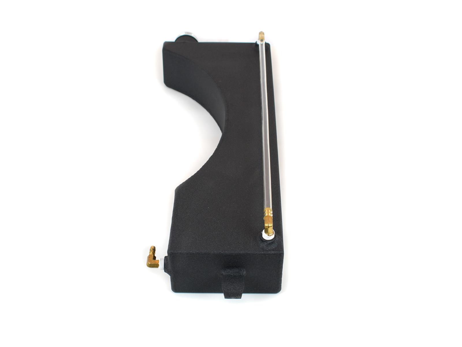 Canton Racing Coolant Expansion and Recovery Tanks for 1994-1995 MUSTANG - 80-231BLK Overflow Tanks, Rectangular, Aluminum, Black, 0.313 in. Hose Barb Inlet, Ford, Kit thumbnail 2