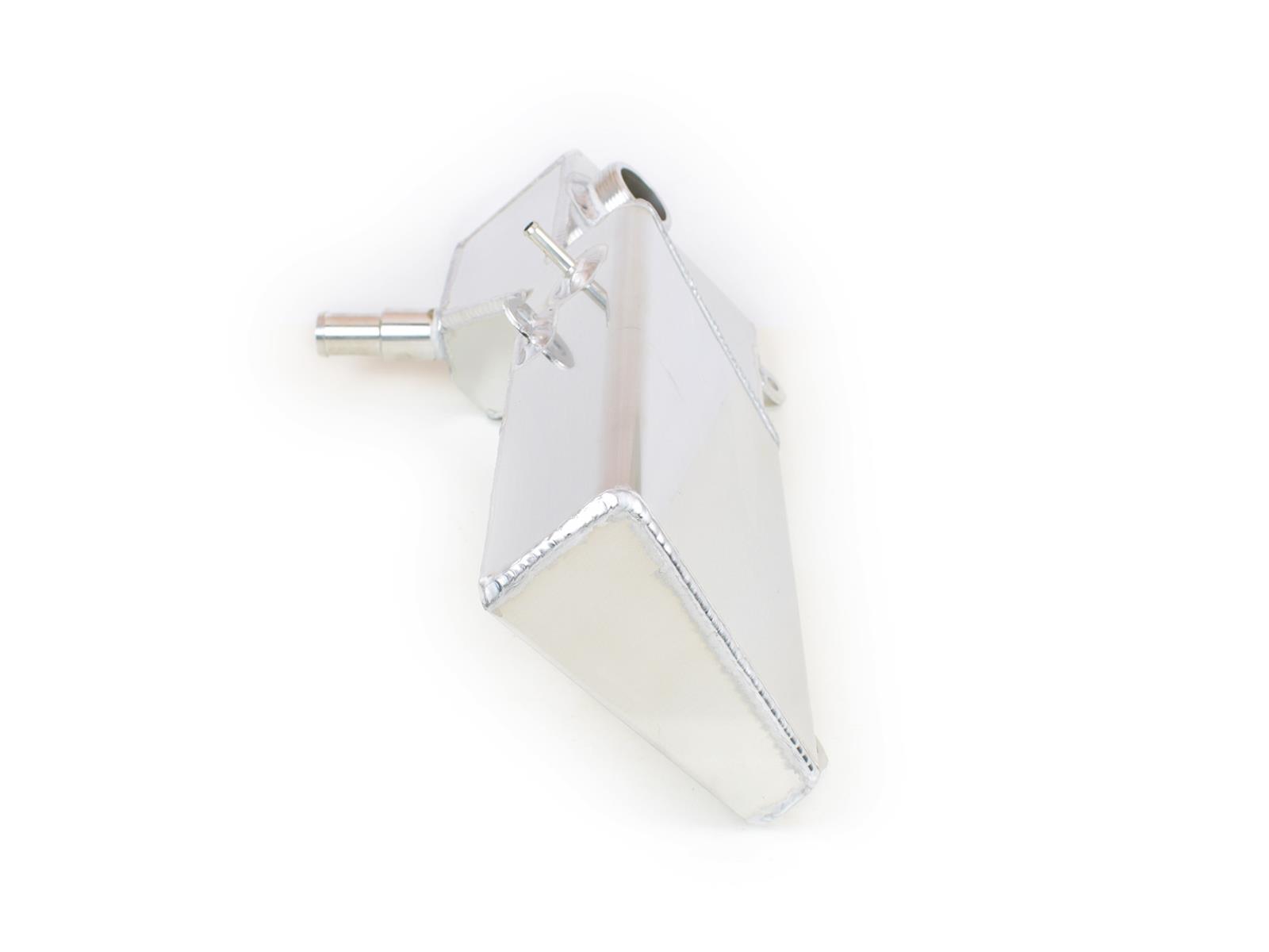 Canton Racing Coolant Expansion and Recovery Tanks for 1996-2004 MUSTANG - 80-232S Overflow Tank, Rectangular, Aluminum, Natural, 5/16 in. Hose Barb Inlet, Ford, Kit thumbnail 4