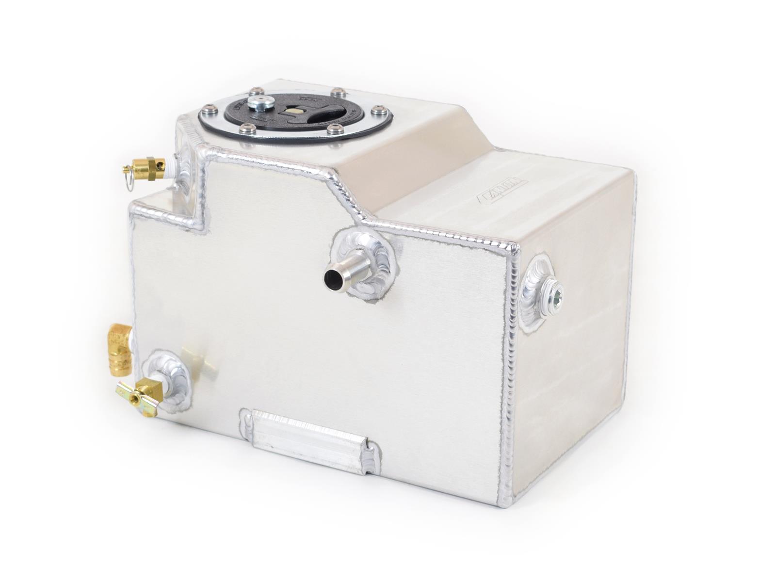Canton Racing Supercharger Coolant Tanks for 1996-2004 MUSTANG - 80-235ND Recovery Tank, Coolant, Aluminum, Natural, Ford, Battery Box Mount, Street Only, Each thumbnail 3