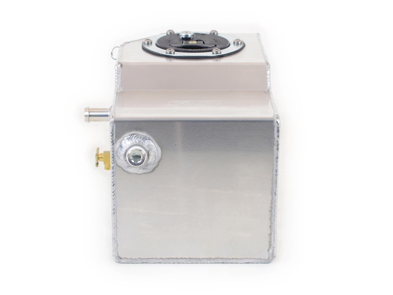 Canton Racing Supercharger Coolant Tanks for 1996-2004 MUSTANG - 80-235ND Recovery Tank, Coolant, Aluminum, Natural, Ford, Battery Box Mount, Street Only, Each thumbnail 4