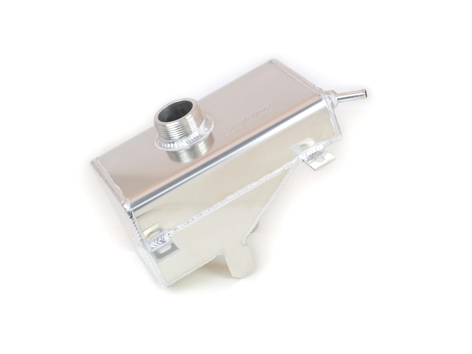 Canton Racing Coolant Expansion and Recovery Tanks for 2005-2009 MUSTANG - 80-236S Tank, Supercharger Coolant, Aluminum, Natural, Ford, Battery Box Mount, Each