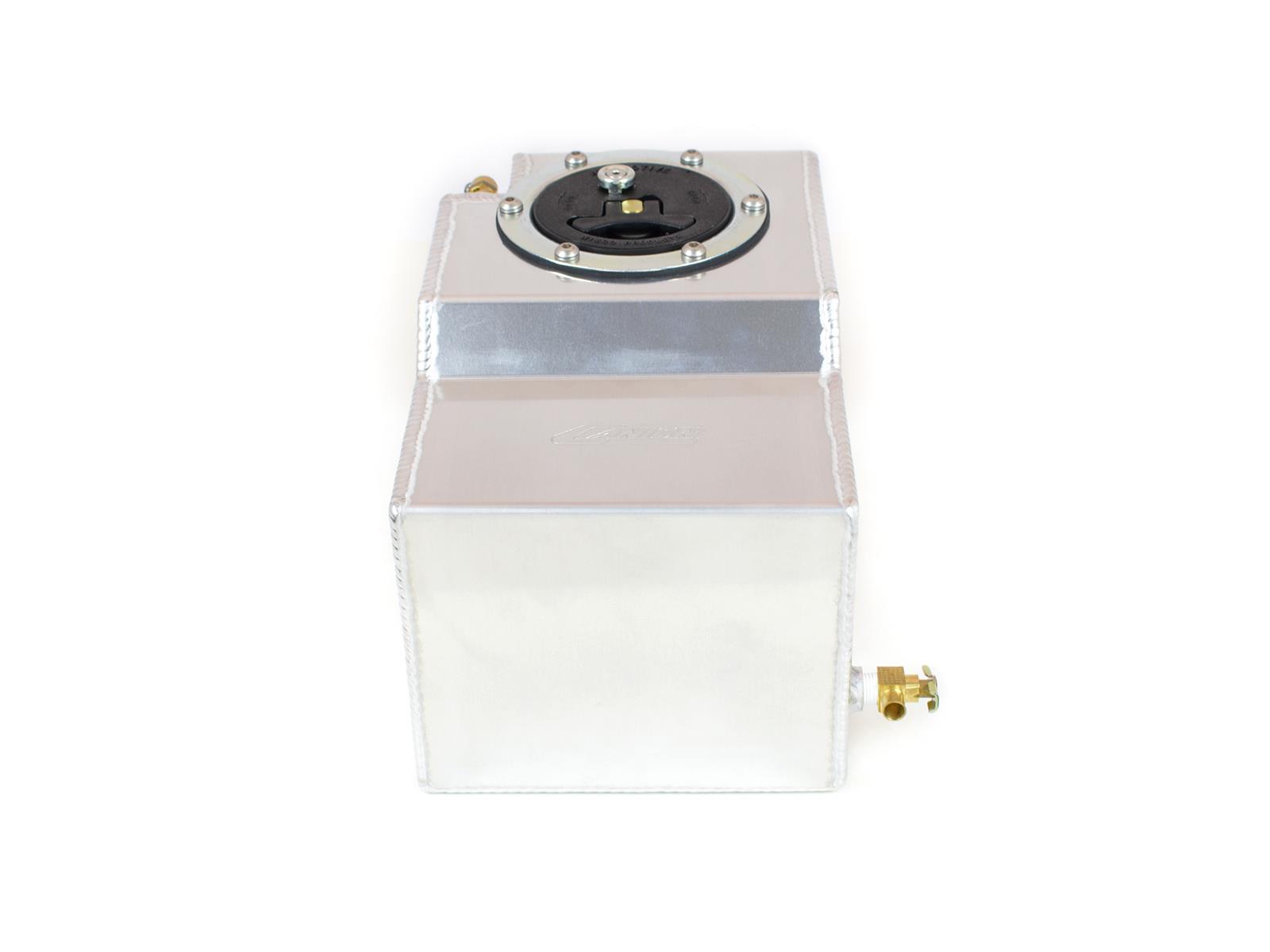 Canton Racing Supercharger Coolant Tanks for 2005-2010 MUSTANG - 80-237ND Recovery Tank, Coolant, Aluminum, Natural, Ford, Battery Box Mount, Street Use Only, Each thumbnail 4
