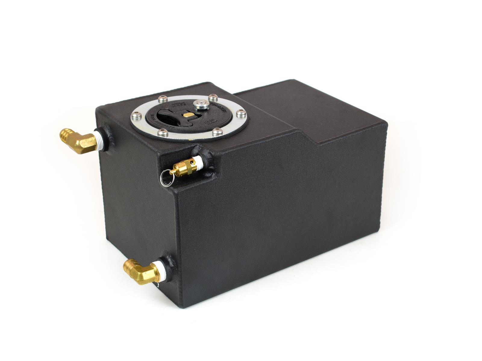 Canton Racing Supercharger Coolant Tanks for 2005-2010 MUSTANG - 80-237NDBLK ALUM SUPERCHARGER COOLANT TANK-BATTERY BOX STYLE thumbnail 2