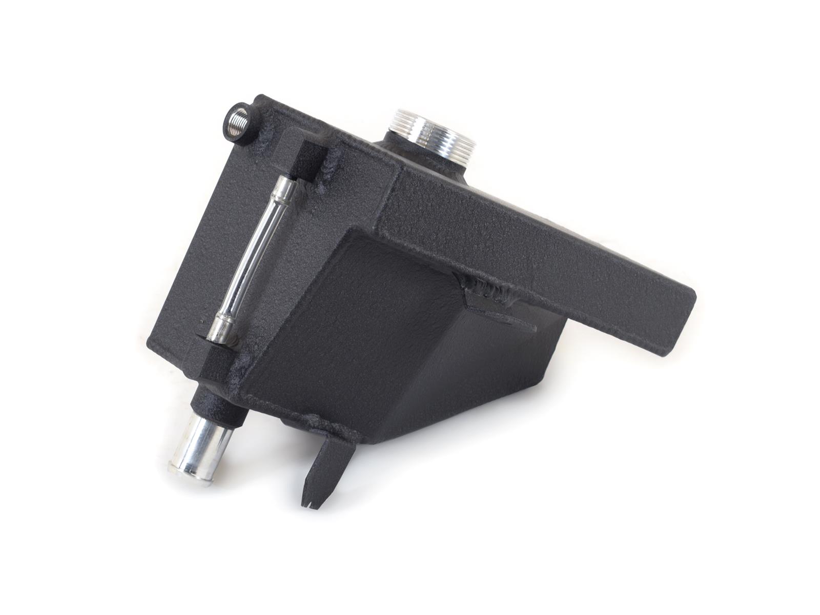 Canton Racing Supercharger Coolant Tanks for 1999-2003 F-150, 2004 F-150 HERITAGE - 80-241SBLK Recovery Tank, Coolant, Aluminum, Black Powdercoated, Ford, Stock Cap, Each thumbnail 2