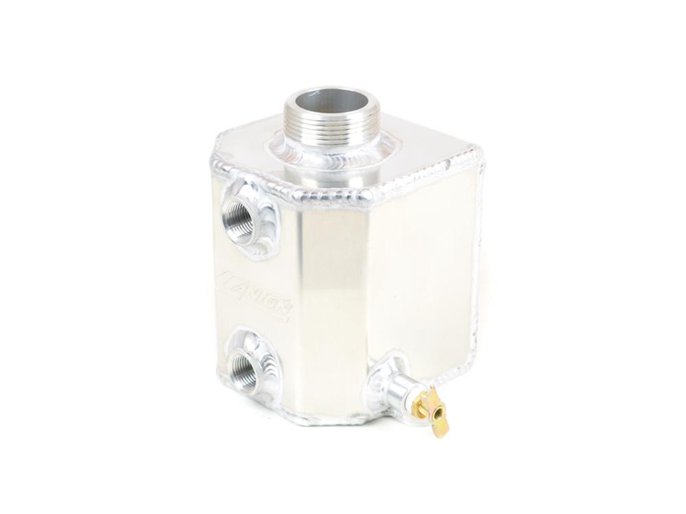 Canton Racing Supercharger Coolant Tanks 80-242 Tank, Aluminum, Natural, Two 1/2 in. NPT Fittings, Each thumbnail 2