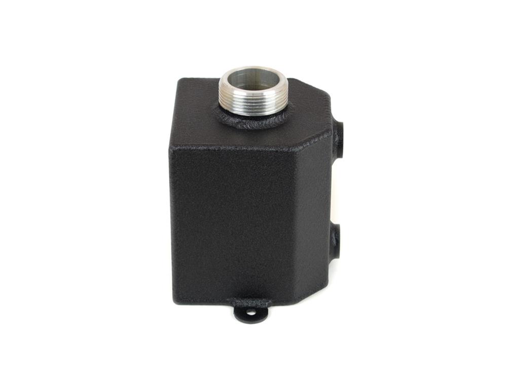 Canton Racing Supercharger Coolant Tanks 80-242BLK Tanks, Aluminum, Black Powdercoated, Two 1/2 in. NPT Fittings On Tank, Kenne Bell, Each thumbnail 5