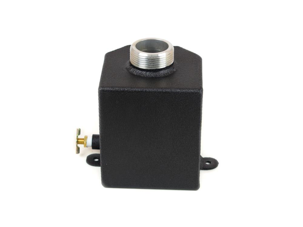 Canton Racing Supercharger Coolant Tanks 80-242BLK Tanks, Aluminum, Black Powdercoated, Two 1/2 in. NPT Fittings On Tank, Kenne Bell, Each thumbnail 4